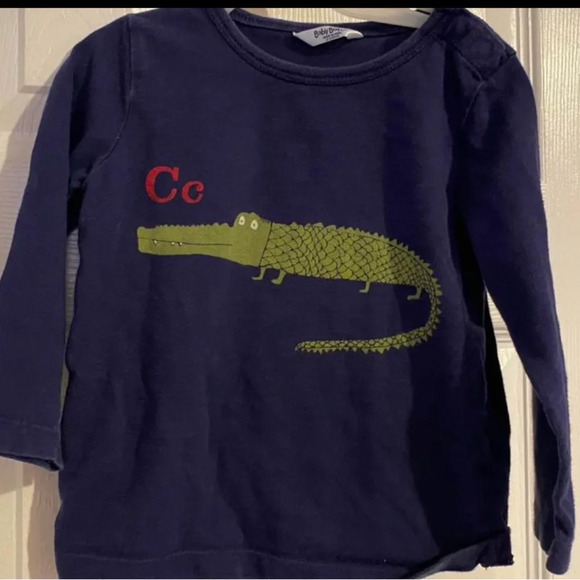 Baby Boden C is for Crocodile Shirt - Picture 2 of 5